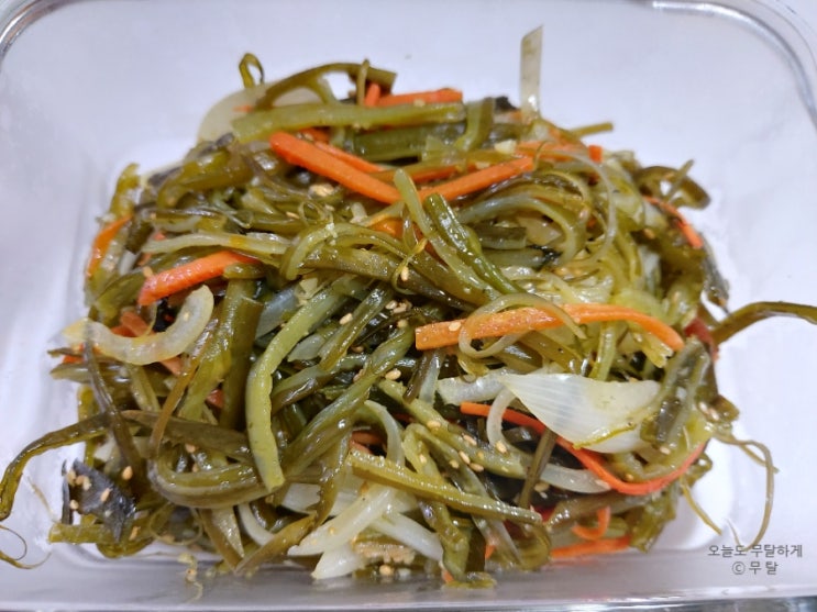  미역줄기볶음 맛있게 만드는 법