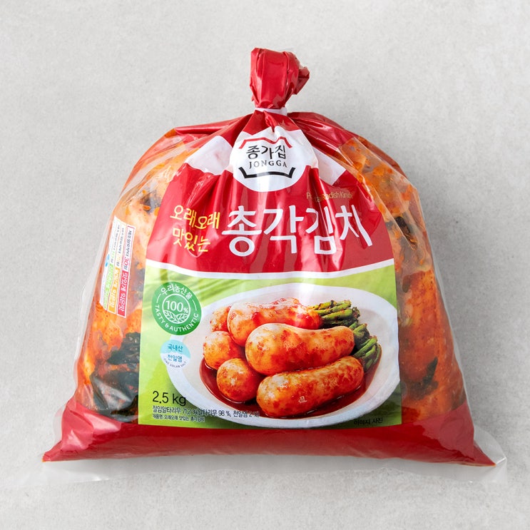  최근 인기있는 종가집 총각김치, 2.5kg, 1개 추천합니다