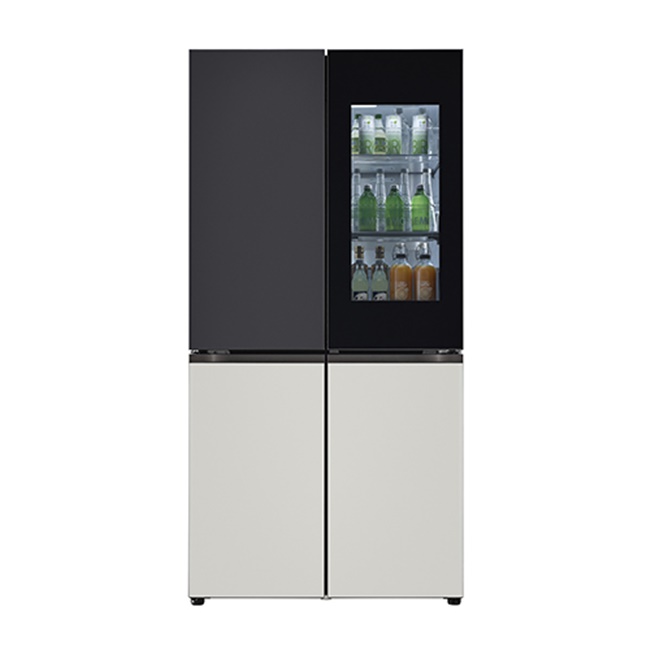 선호도 높은 LG전자 M870MBG451S 오브제컬렉션 냉장고 1등급 메탈 블랙 그레이 ···
