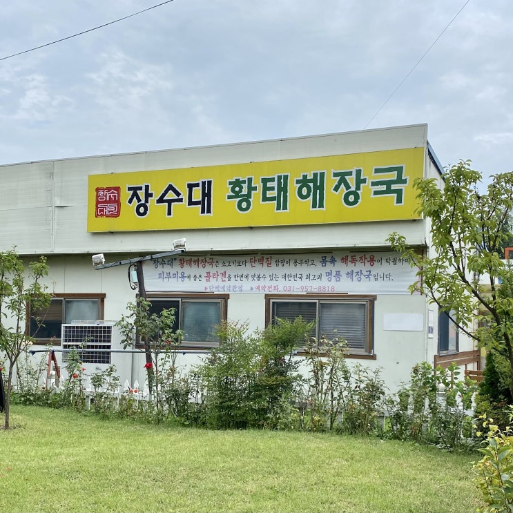  파주 장수대 식객 허영만 백반 기행 맛집 황태 해장국과 고기전 그리고 밑반찬까지 너무 맛있어서 강력 추천