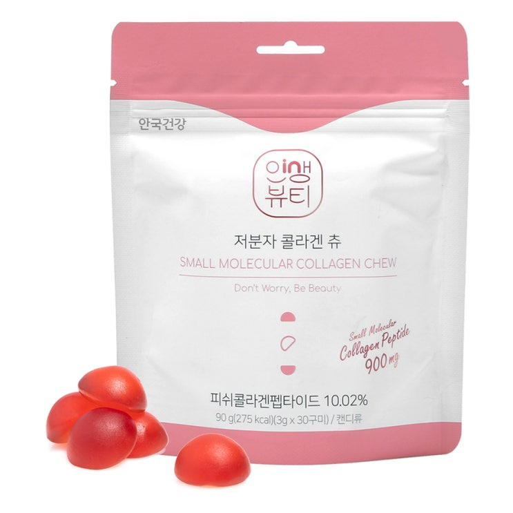 선호도 좋은 인생뷰티 안국건강 저분자 콜라겐 츄, 30정, 1개 좋아요 선호도 좋은 인생뷰티 안국건강 저분자 콜라겐 츄, 30정, 1개 좋아요