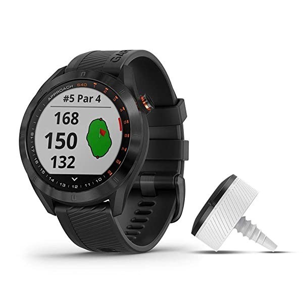 당신만 모르는 [미국] 505929 Garmin Approach S40 Bundle Stylish GPS Golf Smartwatch Includes Three CT10 Club