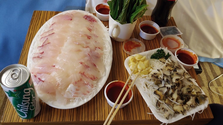  제주 동문시장 회 맛집 올레수산(신선한 회)