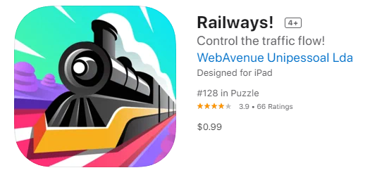  [IOS 게임] Railways! 가 한시적 무료!