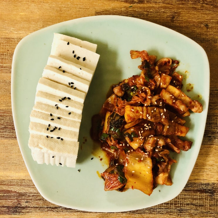  말이 필요 없는 두부 김치~!!!