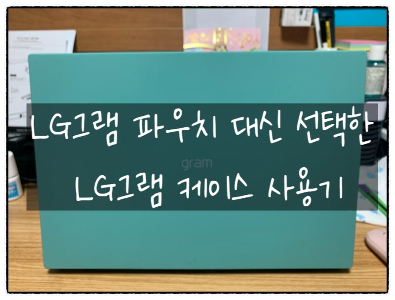 LG그램 파우치 대신 LG그램케이스로 노트북 보호하기