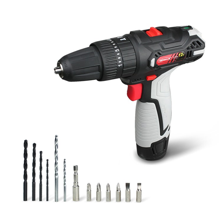  인기 많은 뉴썬 무선해머드릴 12V 리튬이온배터리 ENS-D1200, 1개 추천해요