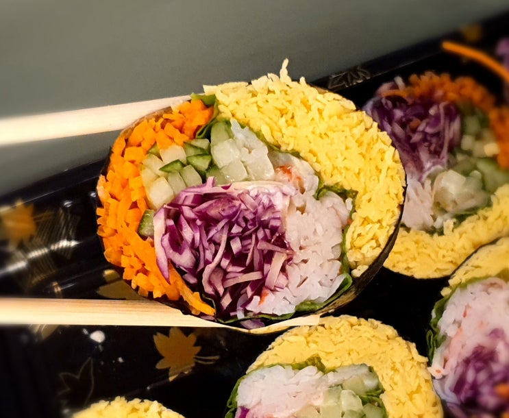 의왕 롯데아울렛 타임빌라스 맛집 키토분식 저탄고지 김밥
