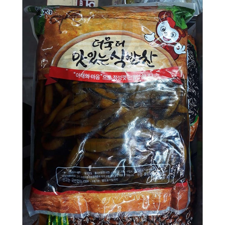 인지도 있는 반찬단지 간장 고추지 4Kg×4개 추천해요