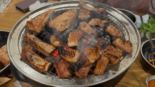  수완지구 무한리필 돼지갈비 맛집 수궁갈비 광주 모임장소 추천