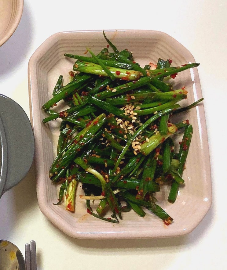 자취생 간단요리 :: 5분컷 쪽파무침