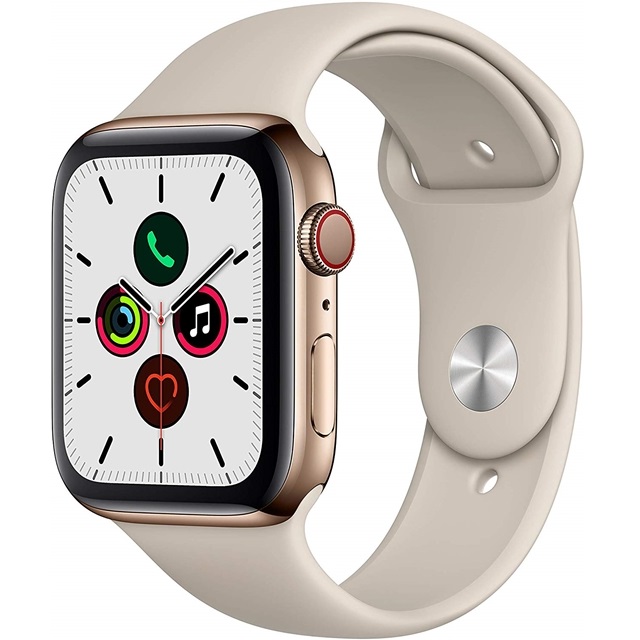당신만 모르는 애플 Apple Watch Series 5 (GPS + Cellular) 40mm Gold Stainless Steel Case with Stone Sport Ban 당신만 모르는 애플 Apple Watch Series 5 (GPS + Cellular) 40mm Gold Stainless Steel Case with Stone Sport Ban