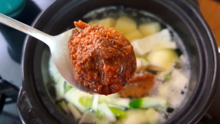  맛있는 된장 거창 백세 식품 검은콩 된장