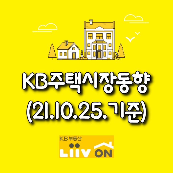  【광주아파트가격동향】 KB주택시장동향(21.10.25)