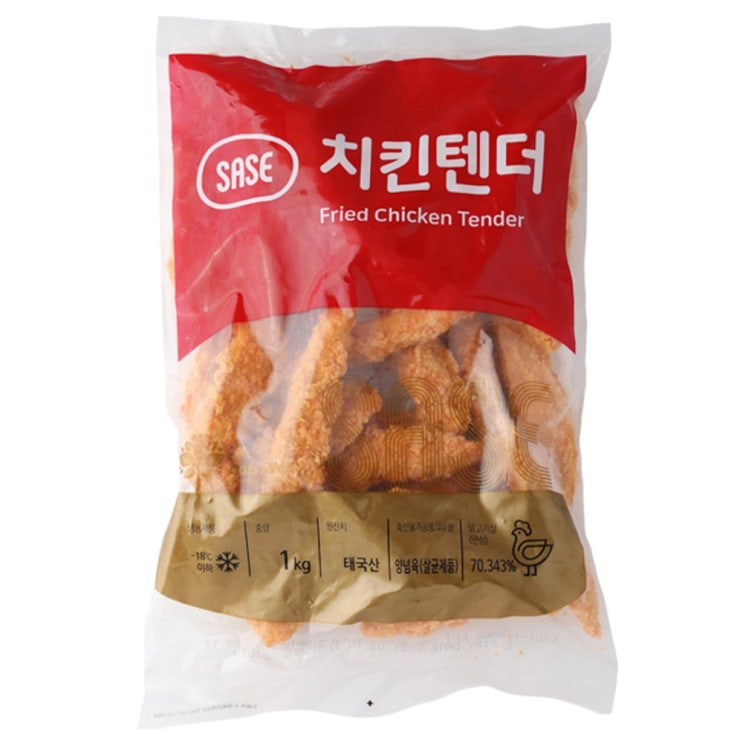 당신만 모르는 바른씨 사세 치킨텐더 1kg ···