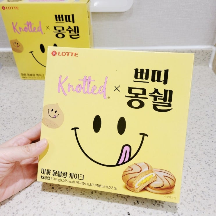  노티드×몽쉘 쁘띠몽쉘 마롱 몽블랑 케이크