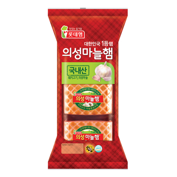 인기 많은 롯데 의성마늘햄 320g+100g 추가 증정, 420g, 2개 추천합니다