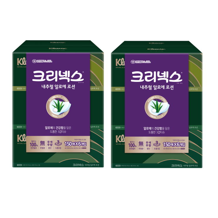 많이 찾는 크리넥스 내추럴 알로에 로션 각티슈 천연펄프 3겹이상, 6개입, 2팩 추천합니다 많이 찾는 크리넥스 내추럴 알로에 로션 각티슈 천연펄프 3겹이상, 6개입, 2팩 추천합니다