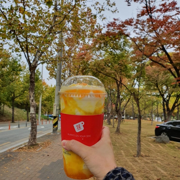 대구 율하동 카페 : 더리터 대구롯데 율하점 / 대용량 커피 / 전국 최우수 매장 / 와플 맛집 / 크로플 맛집 / 가성비 맛집