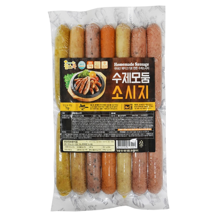 많이 찾는 수제모둠소시지(1kg), 1봉, 1000g ··· 많이 찾는 수제모둠소시지(1kg), 1봉, 1000g ···