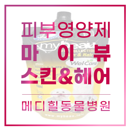 [일직동/광명역동물병원] 마이뷰 스킨&헤어  :  피부 영양제, 피부염 치료제