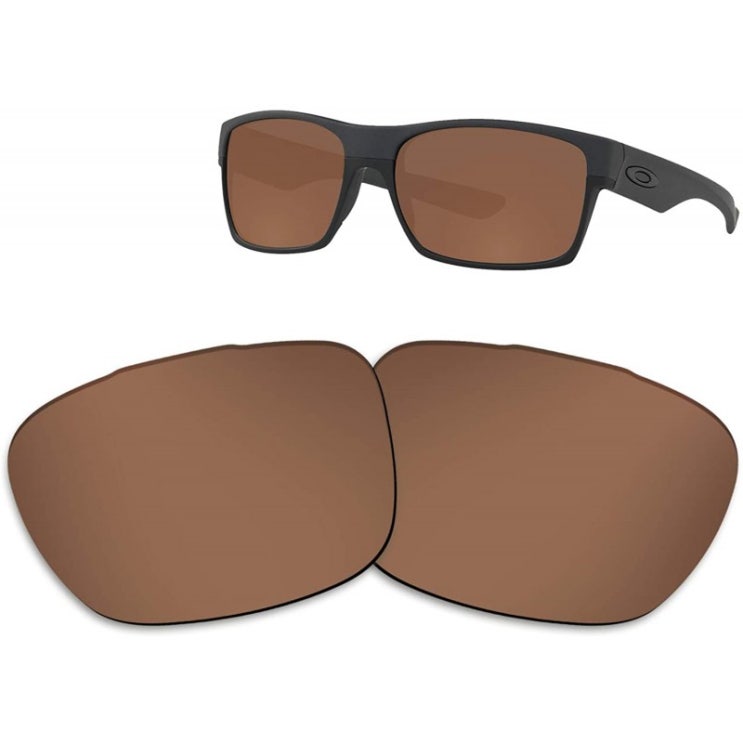 최근 인기있는 오클리 투페이스 선글라스를 위한 키기어 교체 렌즈 편광(갈색) 추천합니다