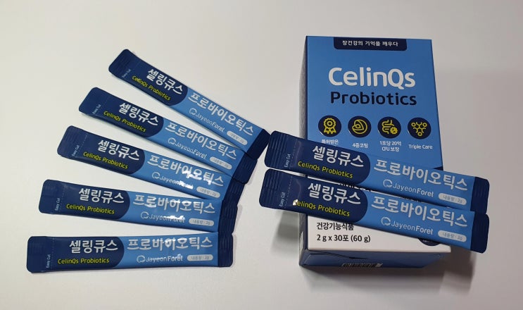  자연포레 셀링큐스 프로바이오틱스 생유산균 섭취로 장건강 챙겨요!