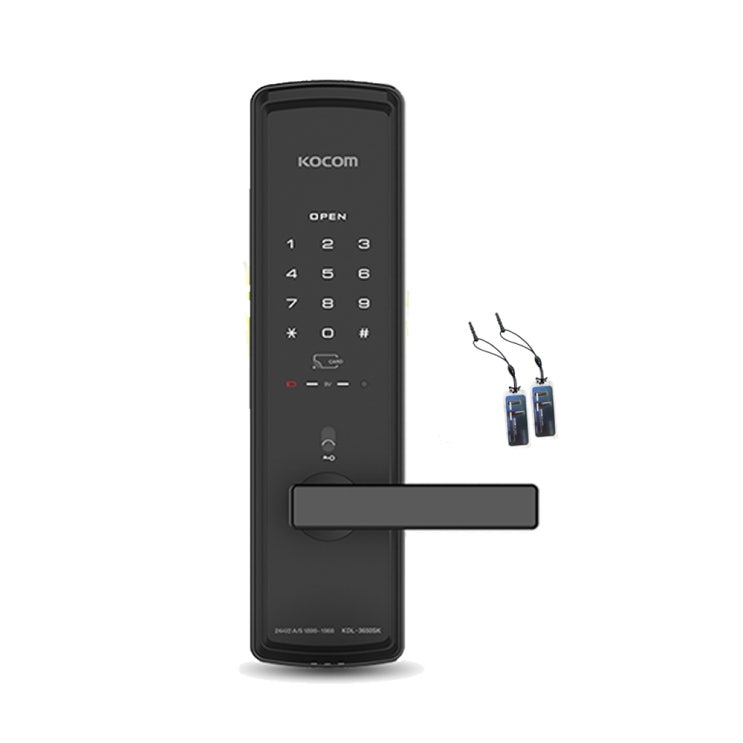  선호도 높은 코콤 표준도어락 번호 KDL-3650S + 카드키 2p 추천합니다