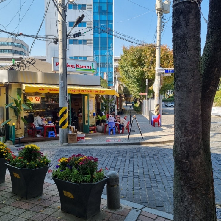  당산쌀국수 - 포옹남 당산점, 여행 온 느낌
