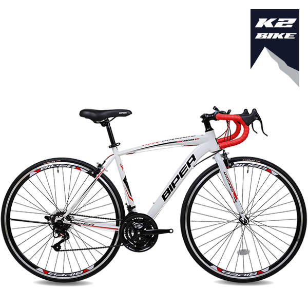  리뷰가 좋은 2021 K2BIKE 로드자전거 메커드R21 700C 21단 싸이클, 메커드R21(490)블랙+레드, 미조립 좋아요