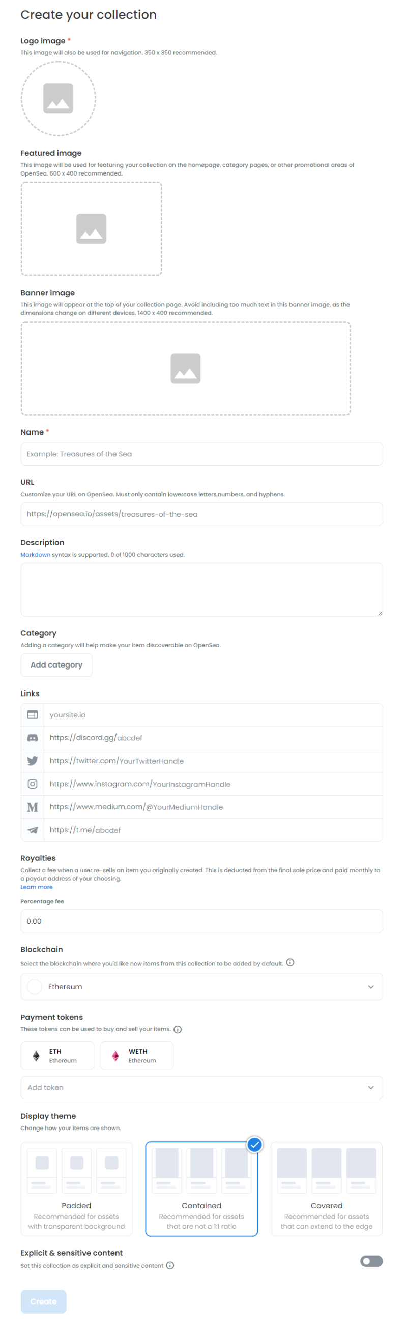 오픈씨 민팅하는 방법 NFT 작품 등록 : 네이버 블로그