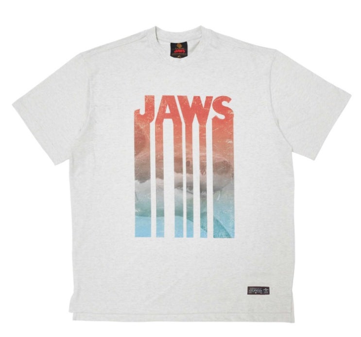 갓성비 좋은 칼리프애쉬 CALIPHASH X UNIVERSAL JAWS ART T-SHIRT(MELANGE) 좋아요