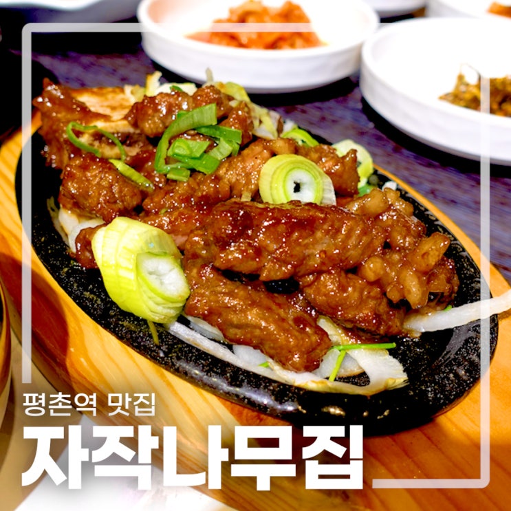  평촌맛집 자작나무집에서 갈비정식을 즐겨보세요