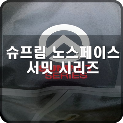  21SS  슈프림 x 노스페이스 서밋 시리즈  테이프 심 코치 자켓 블랙 리뷰