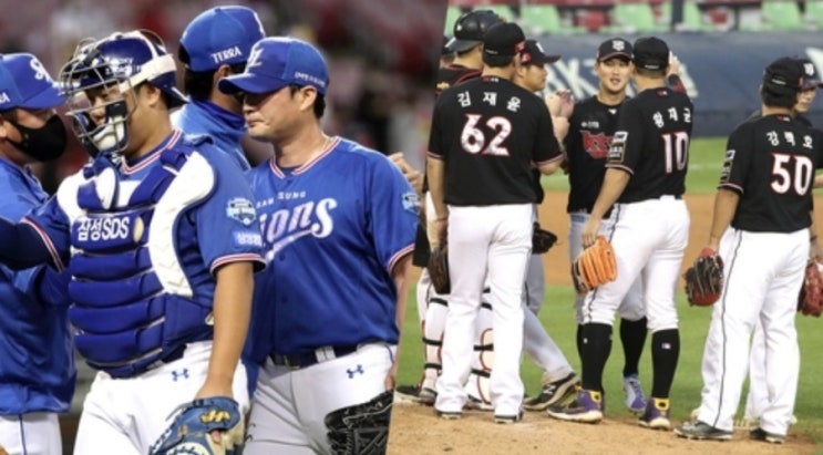 KBO 프로야구 분석 정규리그 1위(우승) 결정전 타이브레이커 삼성 vs KT