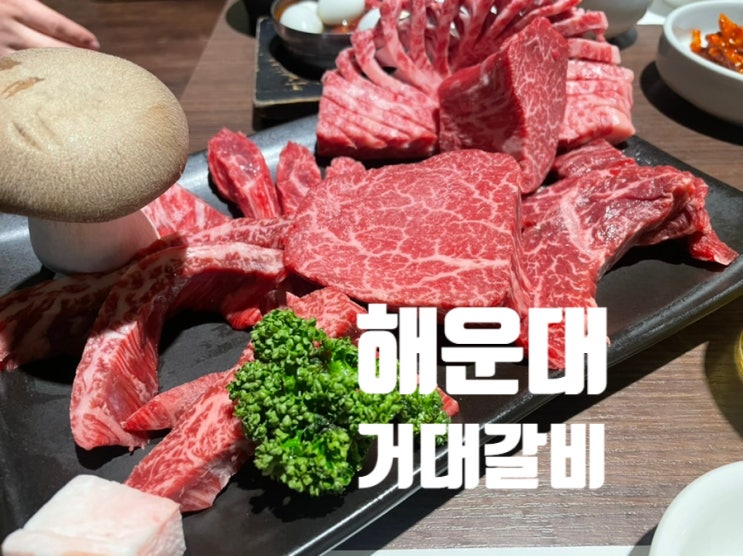  (해운대 맛집)프리미엄 한우 맛볼 수 있는 부산1등 소고기 전문점”거대갈비”-콜키지 가능