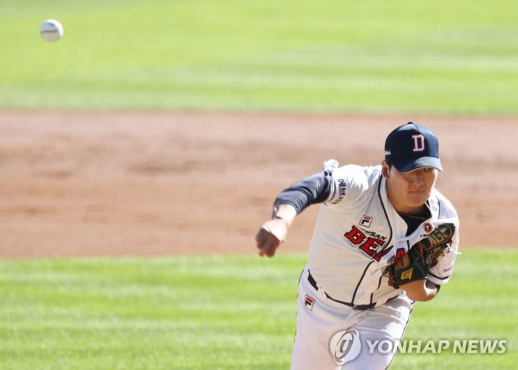 두산 <b>곽빈</b> VS 키움 <b>안우진</b>, 프로야구 와일드카드 선발 <b>대결</b>