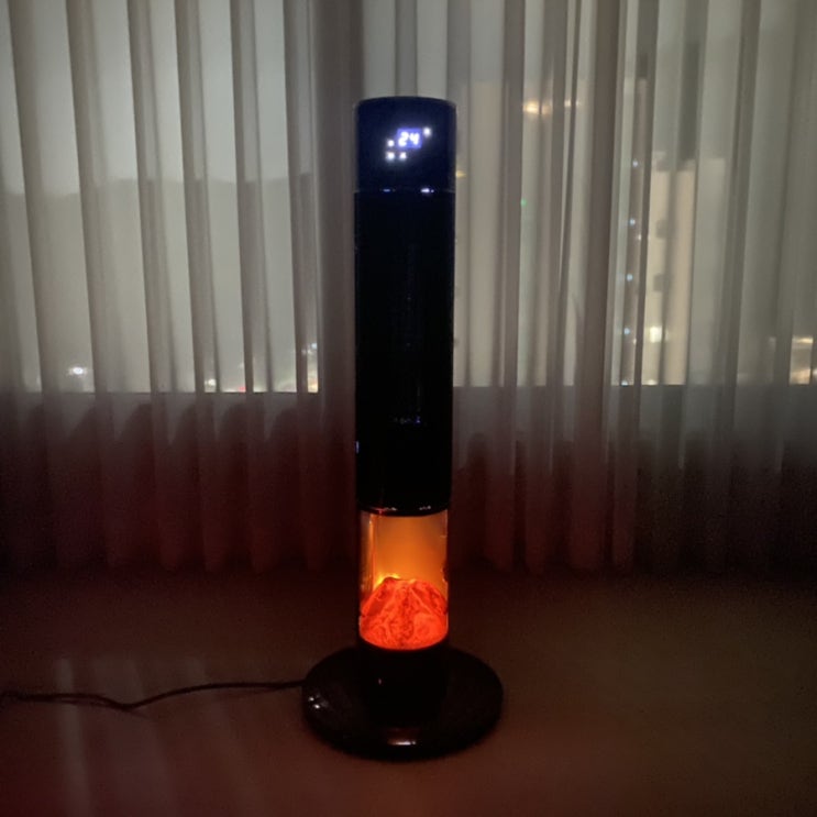  리웨이 LWH-2100KC 가정용 온풍기 불꽃 효과까지 분위기 깡패네