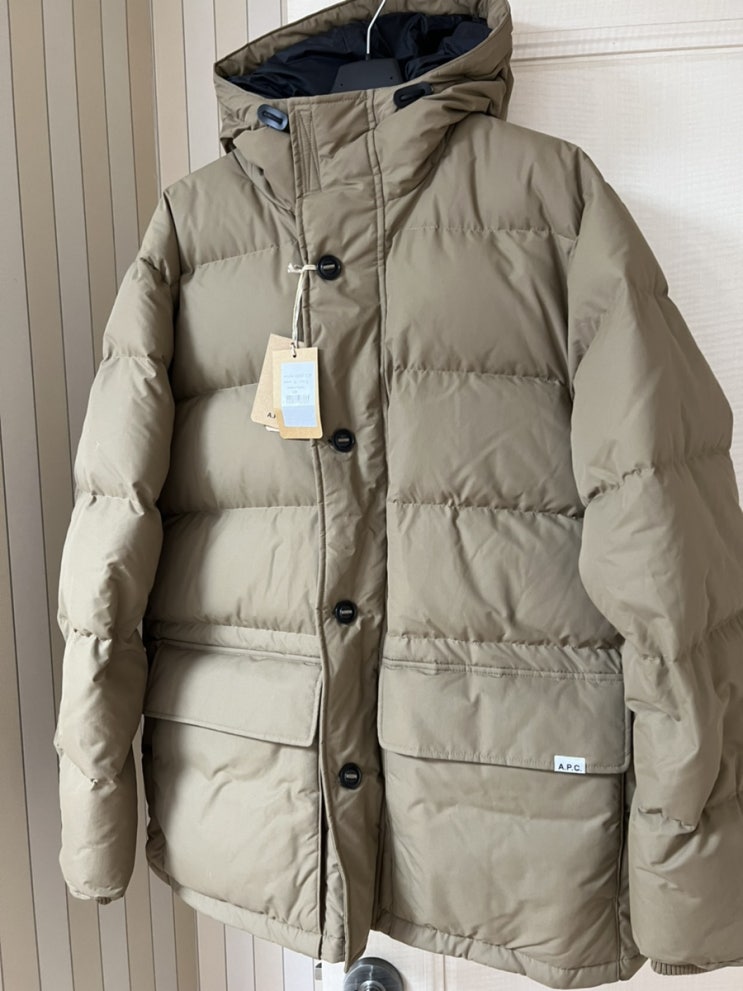  [A.P.C] 아페쎄 NHW81H7 구스다운 숏패딩 후기