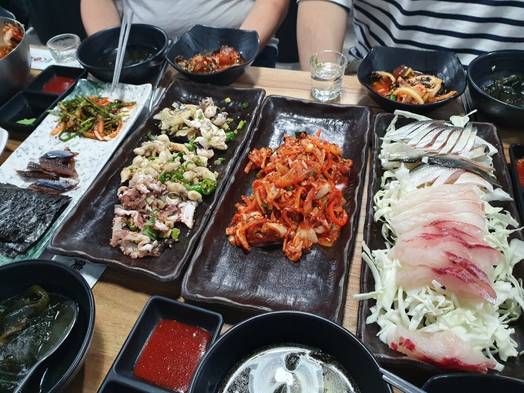  [학동역 맛집] 고민할 필요없는 해산물 안주 코스, 통영다찌