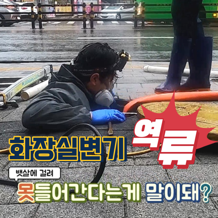  신사동 변기 역류 정화조 막힘 출장 방문 후기