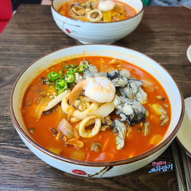 성남 위례 짬뽕 맛집 뿅의전설 금광점 얼큰 굴짬뽕