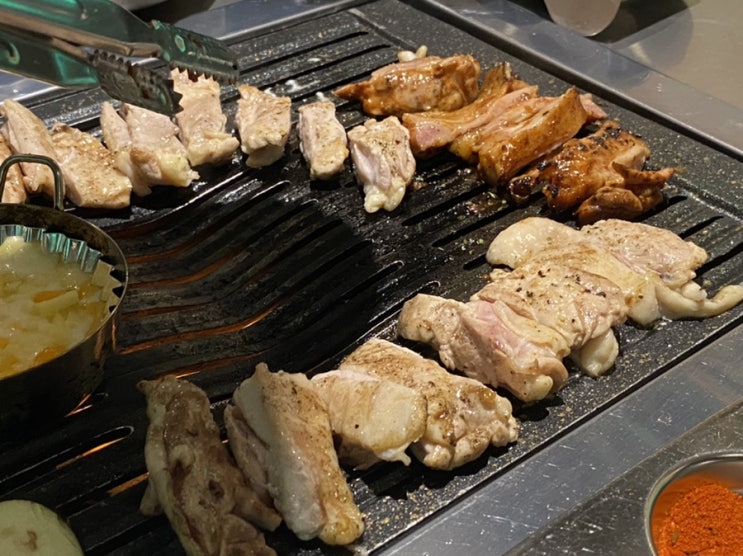  분당 정자동맛집 숯불닭구이전문점 금계화