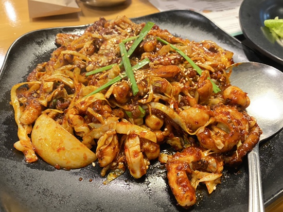  수통골맛집, 대전낙지볶음, 복사꽃피는집 모임 장소로 추천해