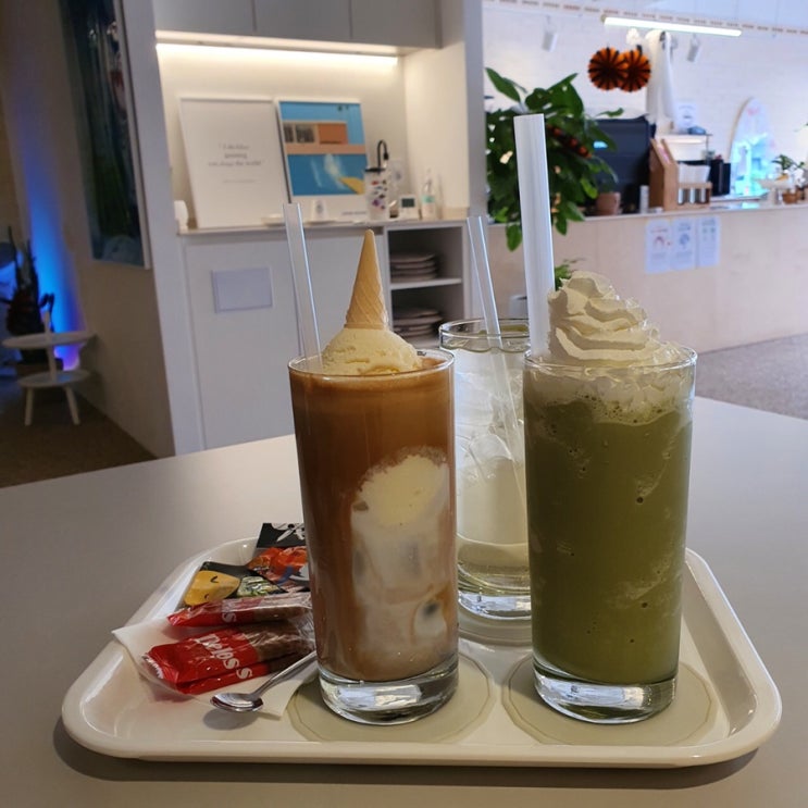  수지 신봉동 코코넛 커피가 맛있는 CAFE YOON