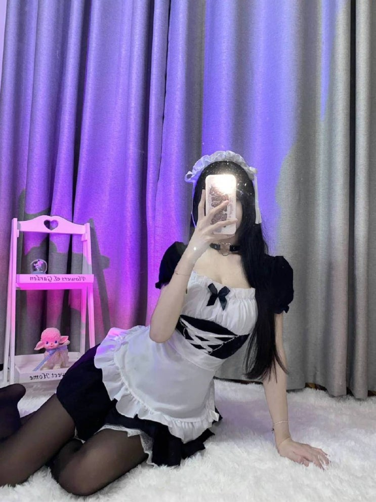  인기여캠 섹시 메이드검스 코스프레