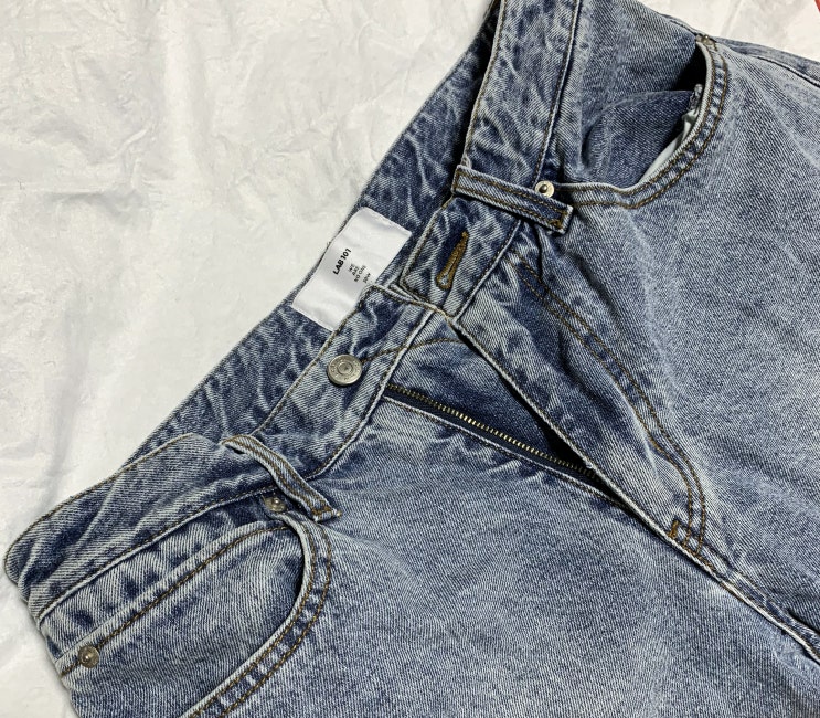  OCO에서 구매한 LAB101 와이드 데님 팬츠 RICHARD BASIC STONE WASHING 리뷰