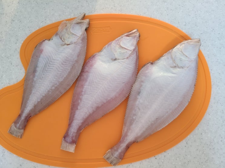  아이 반찬 추천 반건조 생생 울산 참가자미 _ 맛있게 먹는 방법