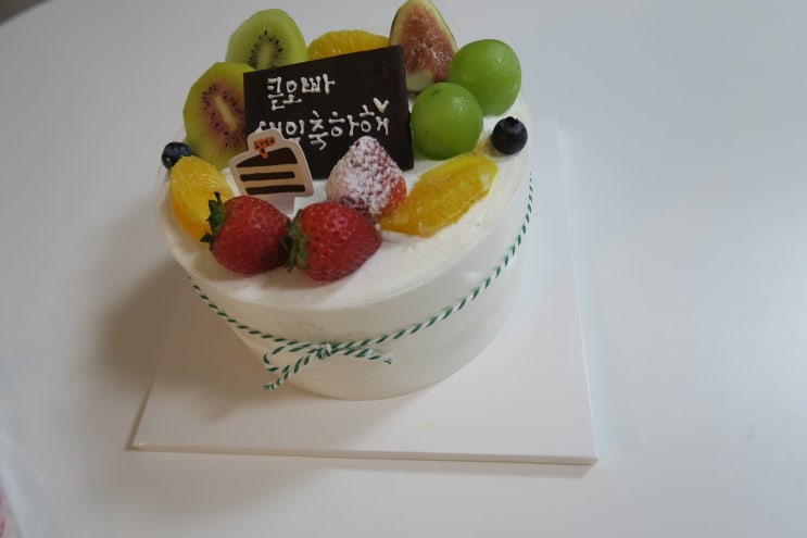  운정빵집 샹배 베이커리 생과일케이크