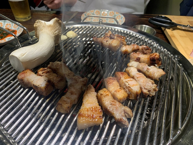  금곡동 삼겹살(돼지갈비) 맛집) 호매실 '청년화로 1988' (소주3000원/계란찜,후식냉면 서비스) #내돈내먹
